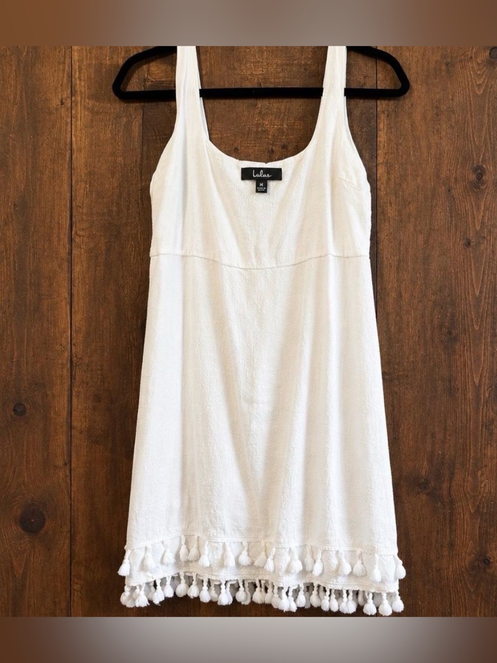 Lulu's Elegant Cream Sleeveless Dress